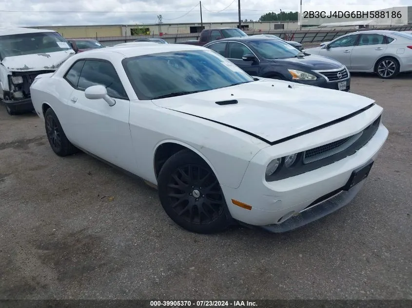 2011 Dodge Challenger VIN: 2B3CJ4DG6BH588186 Lot: 39905370