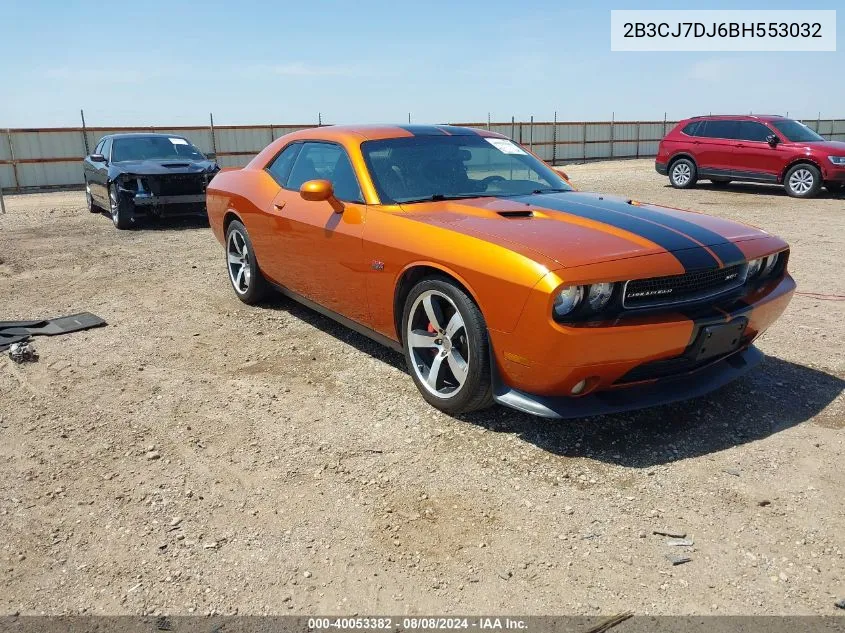 2011 Dodge Challenger Srt8 VIN: 2B3CJ7DJ6BH553032 Lot: 40053382