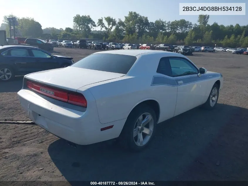 2011 Dodge Challenger VIN: 2B3CJ4DG8BH534128 Lot: 40187772