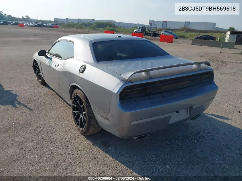 2011 Dodge Challenger R/T VIN: 2B3CJ5DT9BH569618 Lot: 40268864