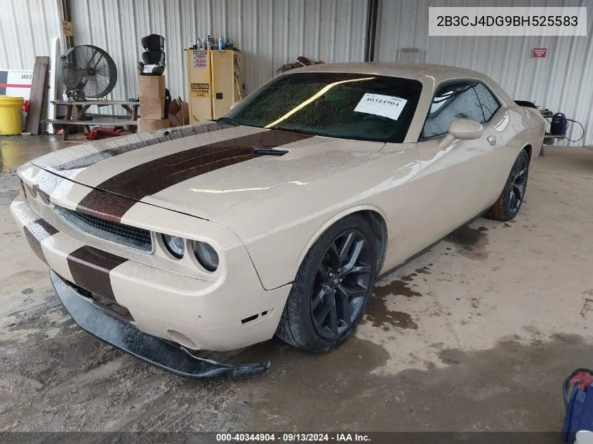 2011 Dodge Challenger VIN: 2B3CJ4DG9BH525583 Lot: 40344904