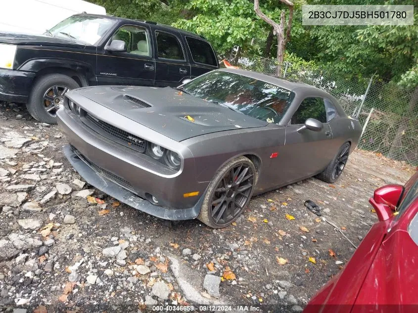 2B3CJ7DJ5BH501780 2011 Dodge Challenger Srt8