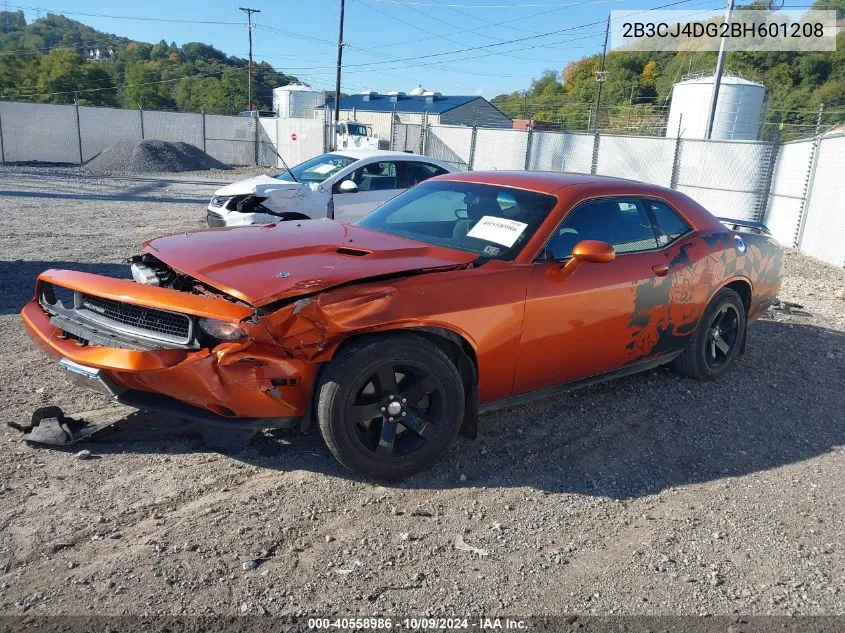 2011 Dodge Challenger VIN: 2B3CJ4DG2BH601208 Lot: 40558986