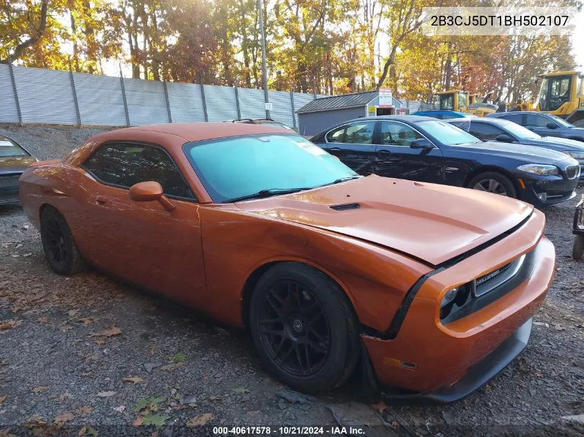 2011 Dodge Challenger R/T VIN: 2B3CJ5DT1BH502107 Lot: 40617578