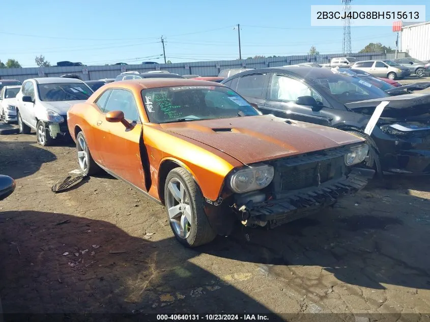 2011 Dodge Challenger VIN: 2B3CJ4DG8BH515613 Lot: 40640131