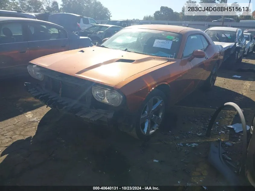 2011 Dodge Challenger VIN: 2B3CJ4DG8BH515613 Lot: 40640131