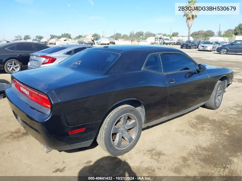 2011 Dodge Challenger VIN: 2B3CJ4DG3BH530679 Lot: 40641432