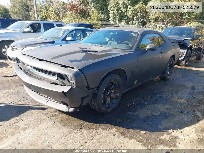 2B3CJ4DG7BH525579 2011 Dodge Challenger