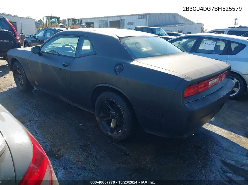 2011 Dodge Challenger VIN: 2B3CJ4DG7BH525579 Lot: 40657770