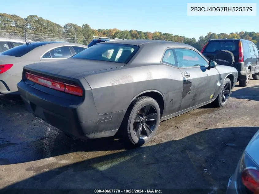 2011 Dodge Challenger VIN: 2B3CJ4DG7BH525579 Lot: 40657770