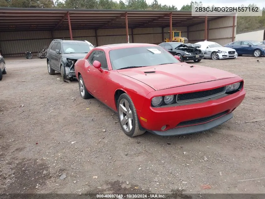 2011 Dodge Challenger VIN: 2B3CJ4DG2BH557162 Lot: 40697049