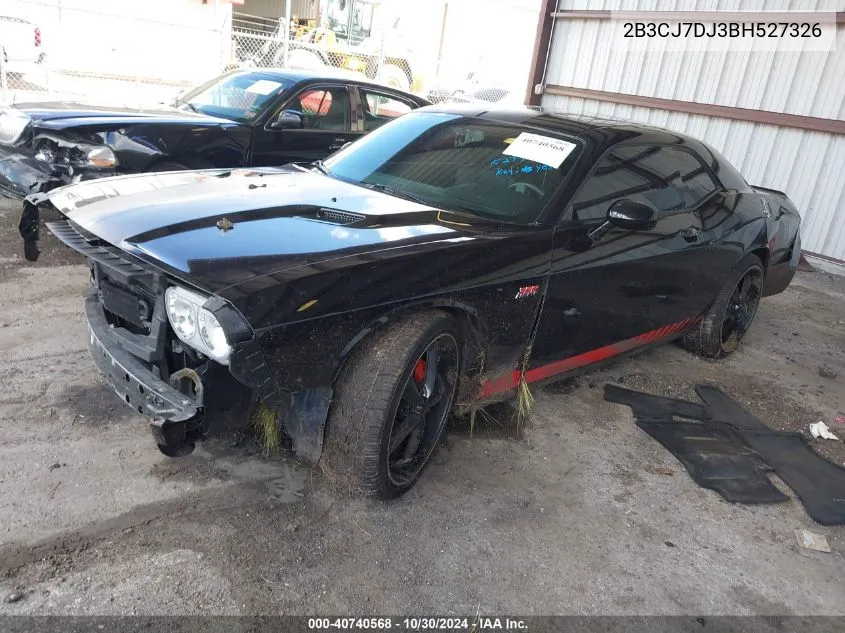 2011 Dodge Challenger Srt8 VIN: 2B3CJ7DJ3BH527326 Lot: 40740568