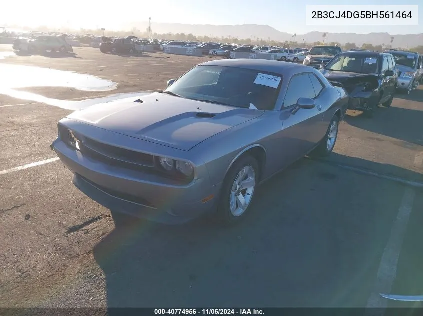 2011 Dodge Challenger VIN: 2B3CJ4DG5BH561464 Lot: 40774956