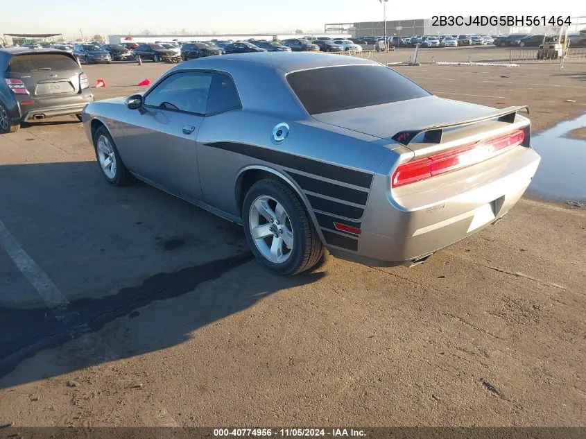 2011 Dodge Challenger VIN: 2B3CJ4DG5BH561464 Lot: 40774956