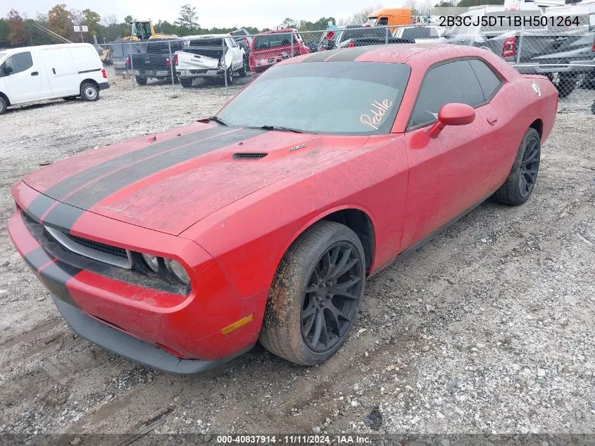 2011 Dodge Challenger R/T VIN: 2B3CJ5DT1BH501264 Lot: 40837914