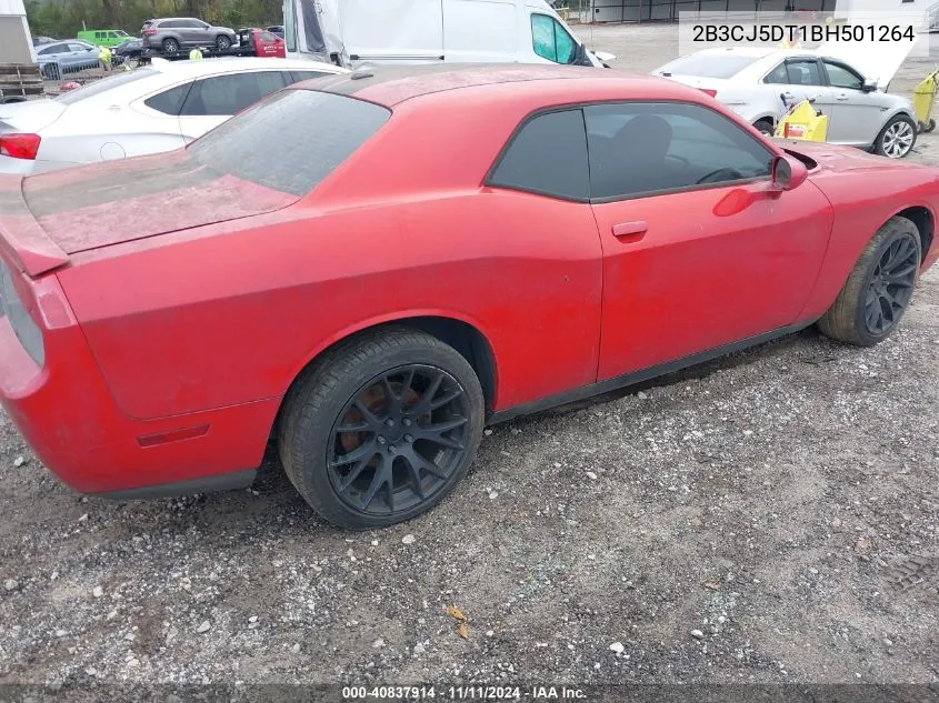 2011 Dodge Challenger R/T VIN: 2B3CJ5DT1BH501264 Lot: 40837914