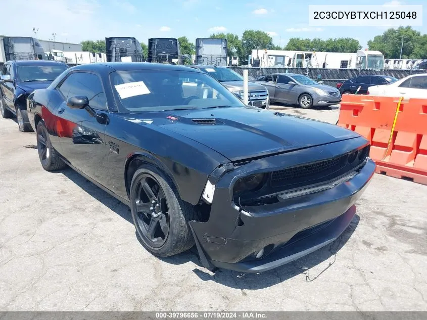 2C3CDYBTXCH125048 2012 Dodge Challenger R/T