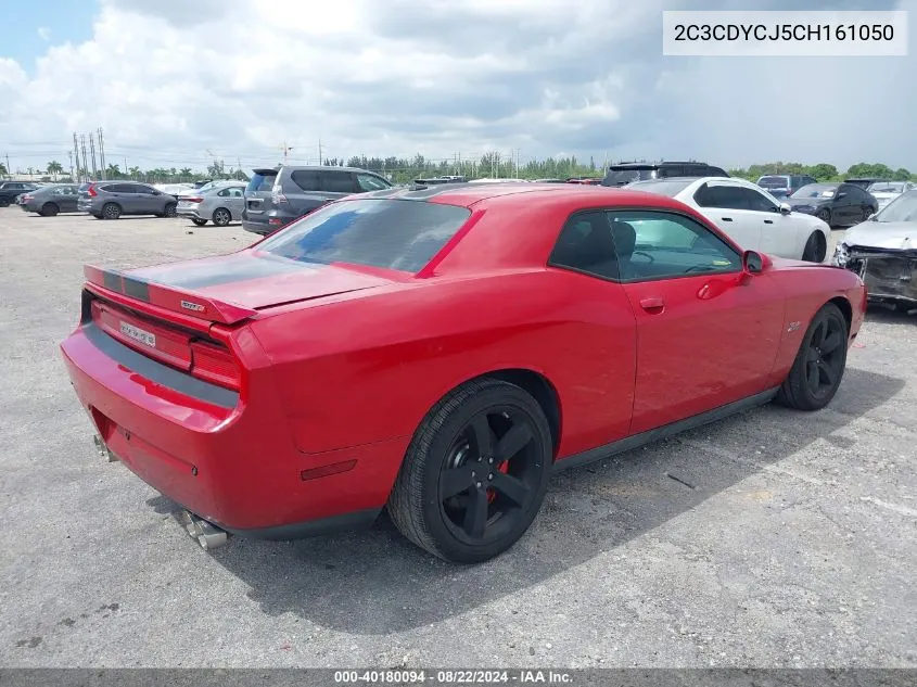 2C3CDYCJ5CH161050 2012 Dodge Challenger Srt8 392