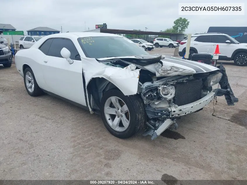 2013 Dodge Challenger Sxt VIN: 2C3CDYAG5DH607335 Lot: 39257920