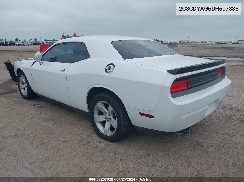 2013 Dodge Challenger Sxt VIN: 2C3CDYAG5DH607335 Lot: 39257920