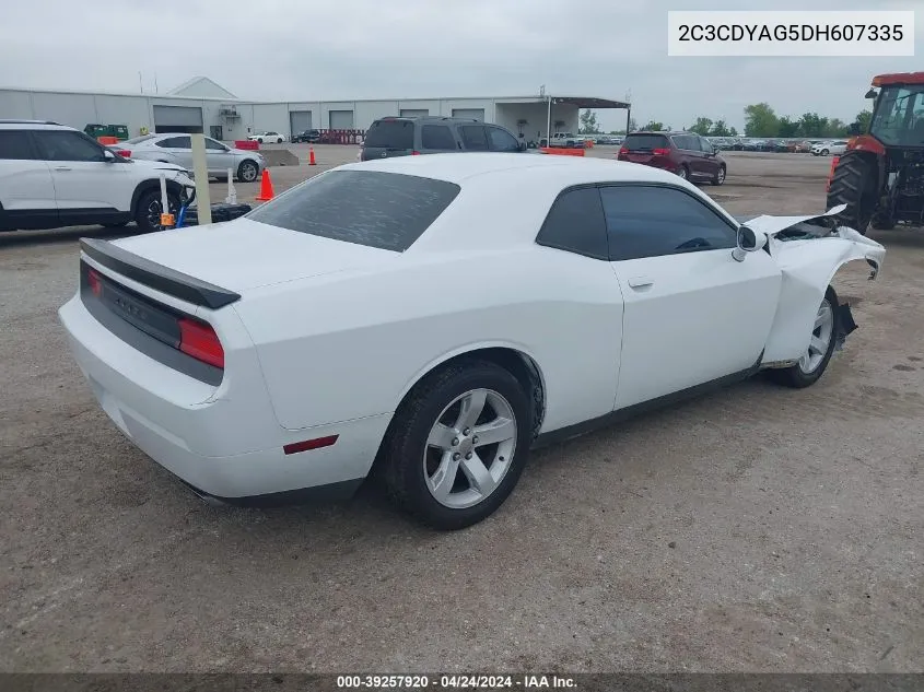 2013 Dodge Challenger Sxt VIN: 2C3CDYAG5DH607335 Lot: 39257920