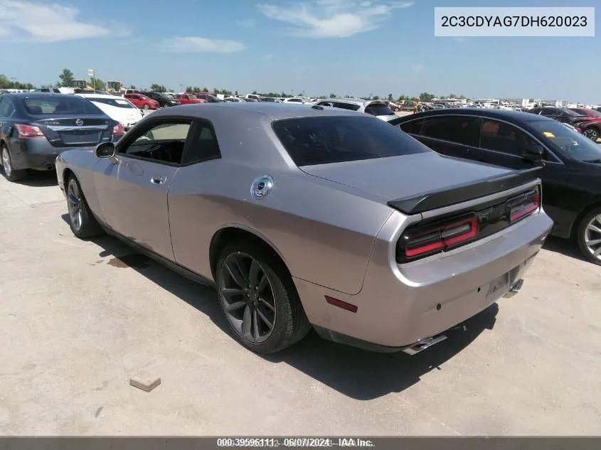 2013 Dodge Challenger Sxt VIN: 2C3CDYAG7DH620023 Lot: 39596111