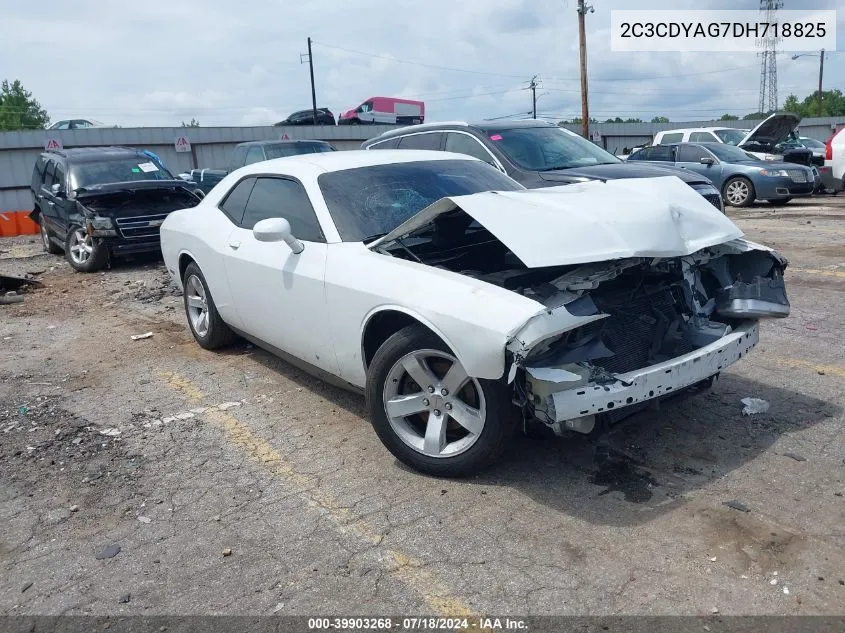 2C3CDYAG7DH718825 2013 Dodge Challenger Sxt