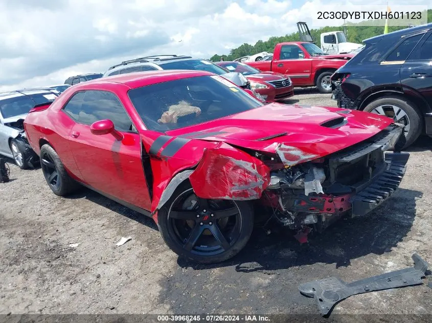 2013 Dodge Challenger R/T VIN: 2C3CDYBTXDH601123 Lot: 39968245