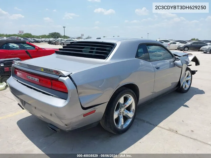 2013 Dodge Challenger R/T Plus VIN: 2C3CDYBT3DH629250 Lot: 40035529