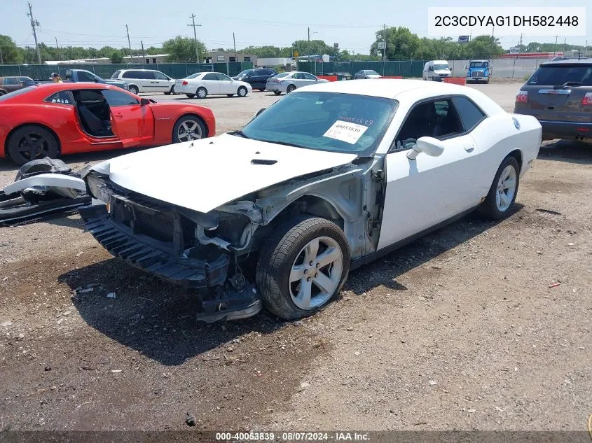 2013 Dodge Challenger Sxt Plus VIN: 2C3CDYAG1DH582448 Lot: 40053839