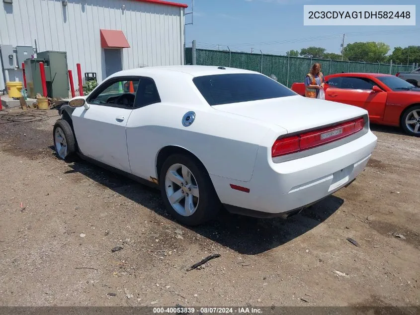 2013 Dodge Challenger Sxt Plus VIN: 2C3CDYAG1DH582448 Lot: 40053839