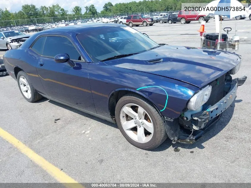 2013 Dodge Challenger Sxt Plus VIN: 2C3CDYAG0DH573854 Lot: 40063704