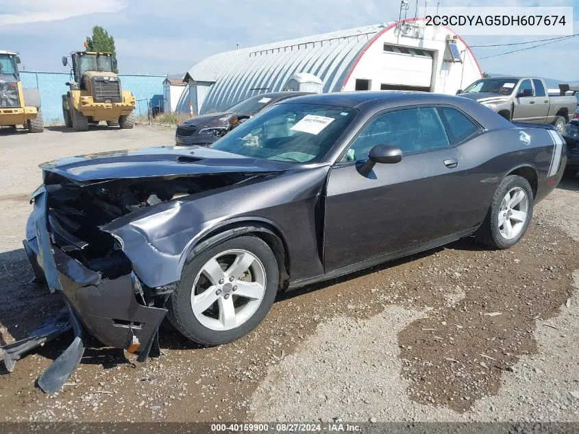 2013 Dodge Challenger Sxt VIN: 2C3CDYAG5DH607674 Lot: 40159900