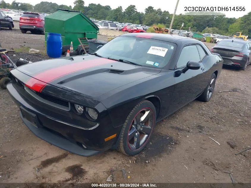 2C3CDYAG1DH614556 2013 Dodge Challenger Rallye Redline