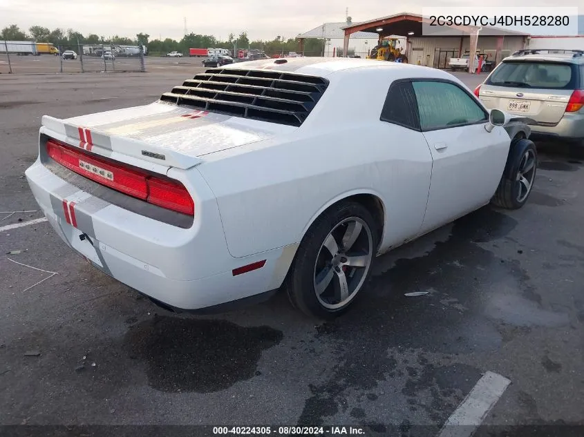 2C3CDYCJ4DH528280 2013 Dodge Challenger Srt8