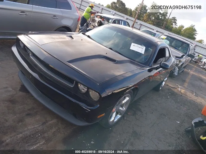 2013 Dodge Challenger Sxt VIN: 2C3CDYAG9DH675198 Lot: 40259818