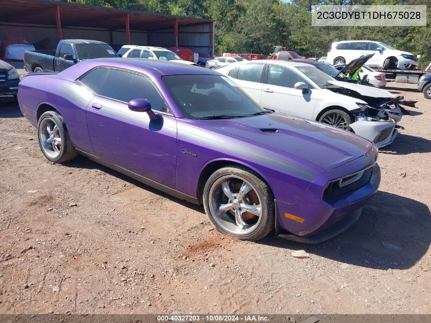 2013 Dodge Challenger R/T VIN: 2C3CDYBT1DH675028 Lot: 40327203