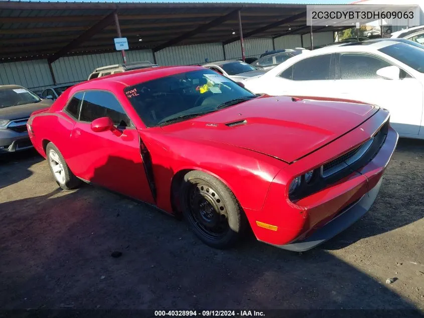 2C3CDYBT3DH609063 2013 Dodge Challenger R/T