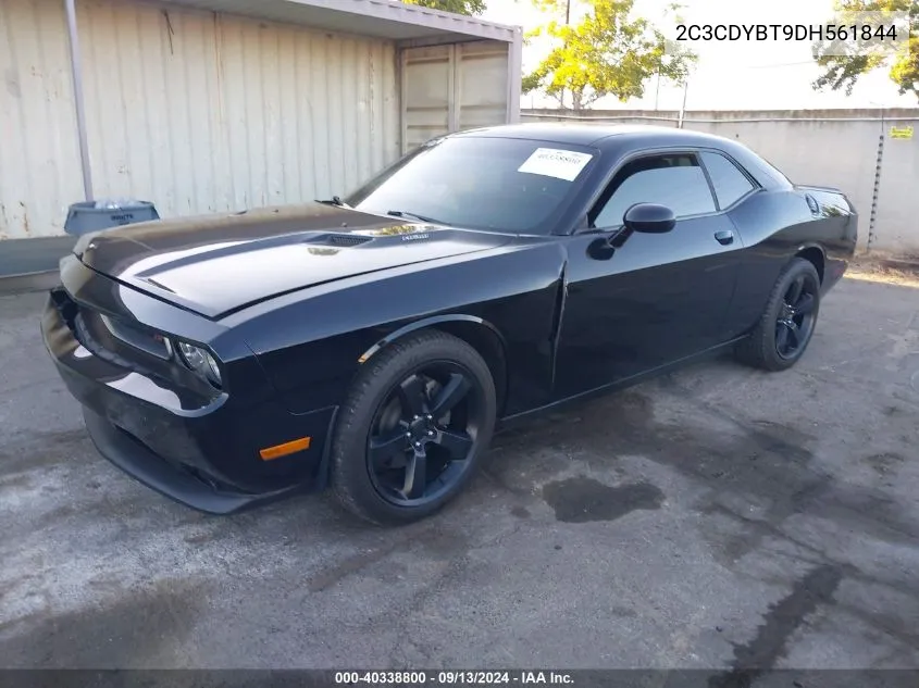 2013 Dodge Challenger R/T VIN: 2C3CDYBT9DH561844 Lot: 40338800