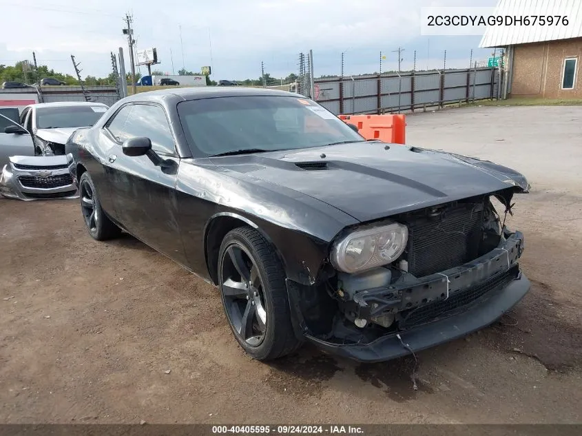 2013 Dodge Challenger Sxt VIN: 2C3CDYAG9DH675976 Lot: 40405595