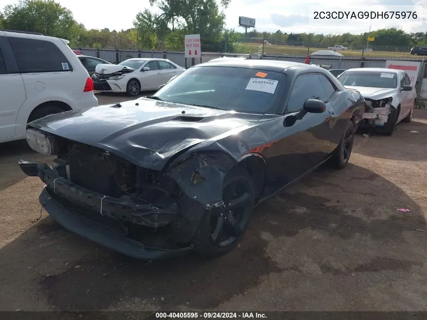 2013 Dodge Challenger Sxt VIN: 2C3CDYAG9DH675976 Lot: 40405595