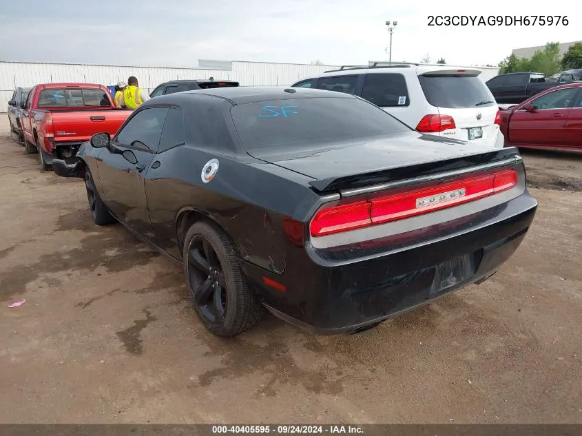 2013 Dodge Challenger Sxt VIN: 2C3CDYAG9DH675976 Lot: 40405595