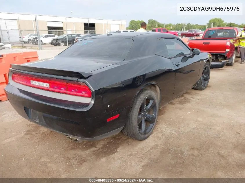 2013 Dodge Challenger Sxt VIN: 2C3CDYAG9DH675976 Lot: 40405595