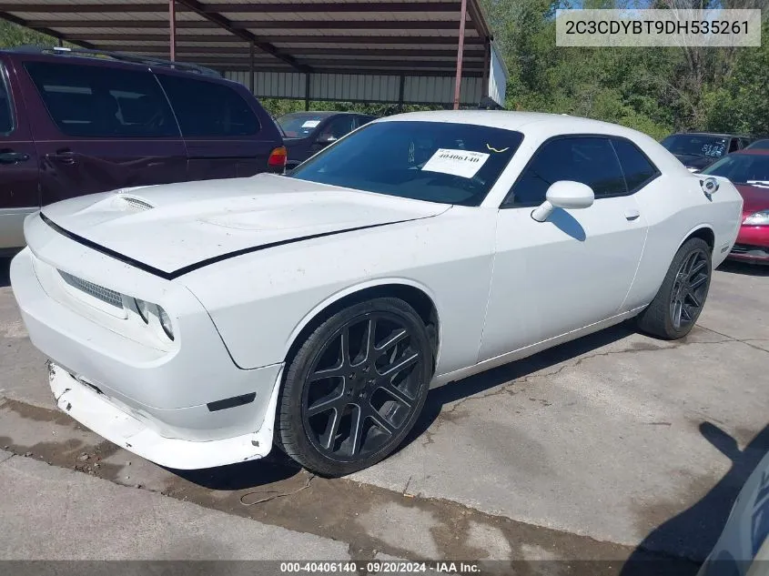 2013 Dodge Challenger R/T VIN: 2C3CDYBT9DH535261 Lot: 40406140