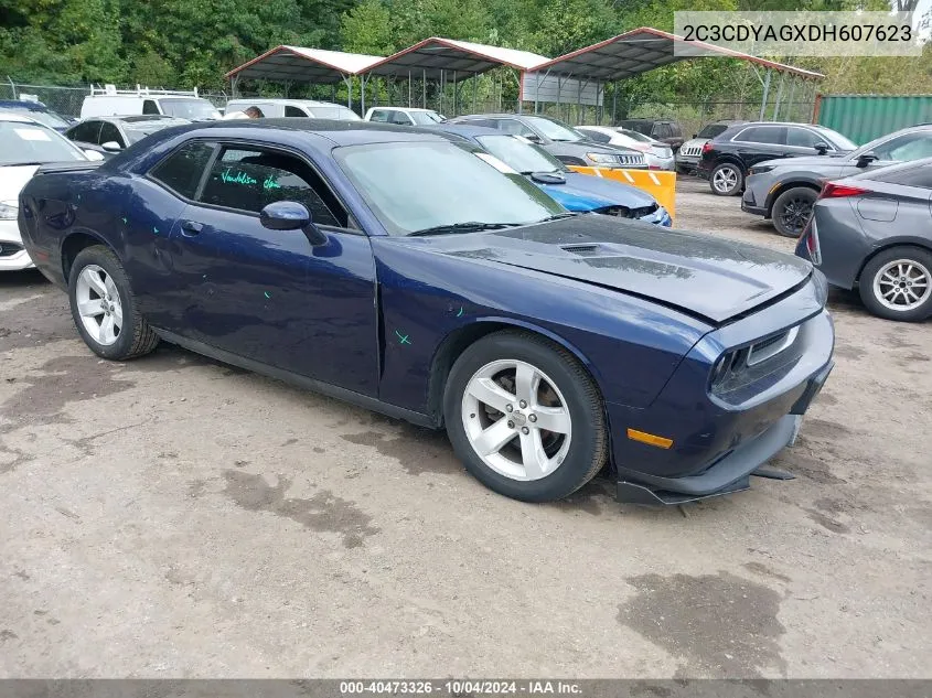 2013 Dodge Challenger Sxt VIN: 2C3CDYAGXDH607623 Lot: 40473326