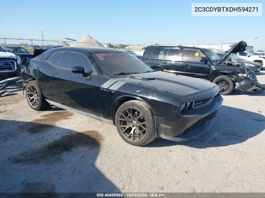 2013 Dodge Challenger R/T Plus VIN: 2C3CDYBTXDH594271 Lot: 40488565