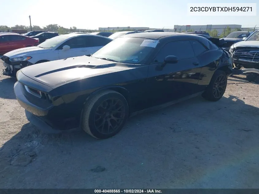 2013 Dodge Challenger R/T Plus VIN: 2C3CDYBTXDH594271 Lot: 40488565