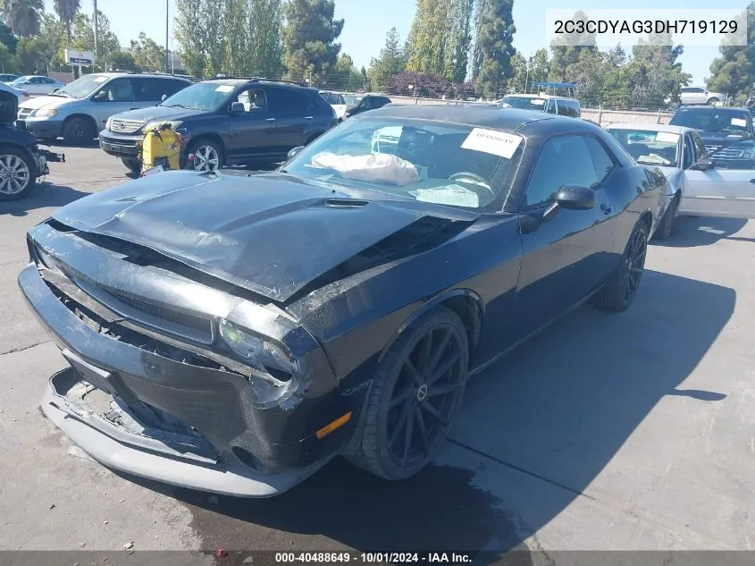 2013 Dodge Challenger Sxt VIN: 2C3CDYAG3DH719129 Lot: 40488649