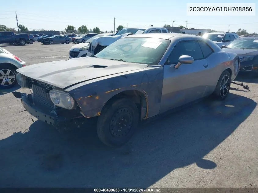 2013 Dodge Challenger Sxt Plus VIN: 2C3CDYAG1DH708856 Lot: 40499633