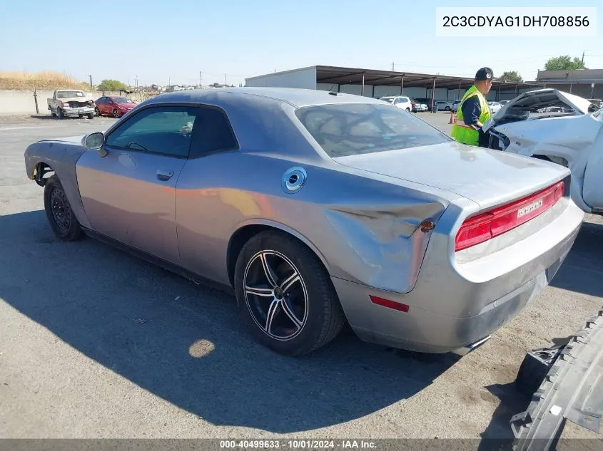 2013 Dodge Challenger Sxt Plus VIN: 2C3CDYAG1DH708856 Lot: 40499633